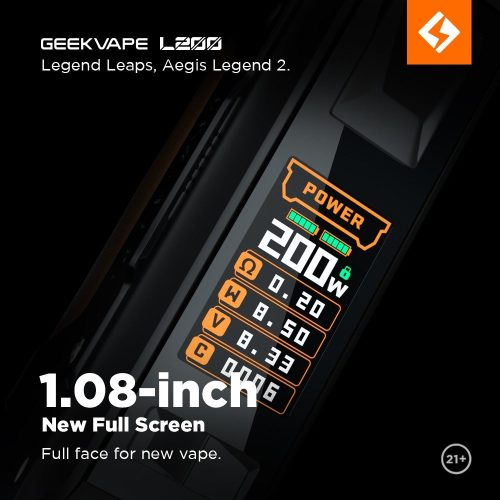 GEEK VAPE aegis legend 2 l200 box vape mod 200W 2