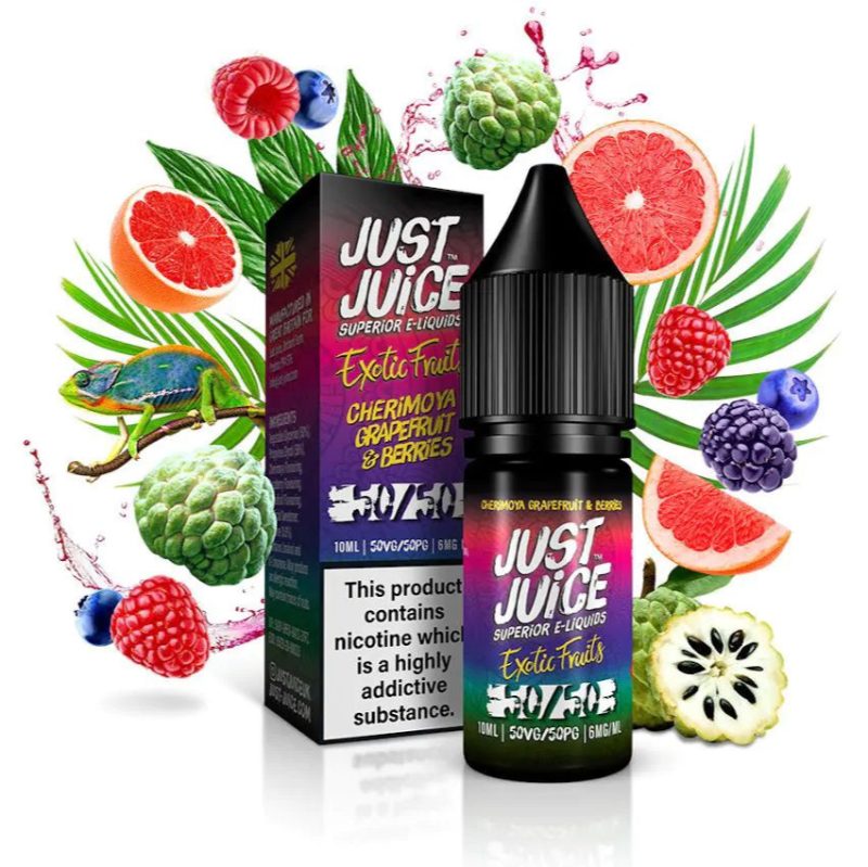 JUST JUICE cherimoya 50 50 10ml eliquid 01