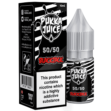 PUKKA juice blackjack 50 50 10ml eliquid