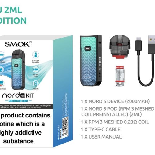 SMOK Nord 5 Pod Vape Kit 80W 8