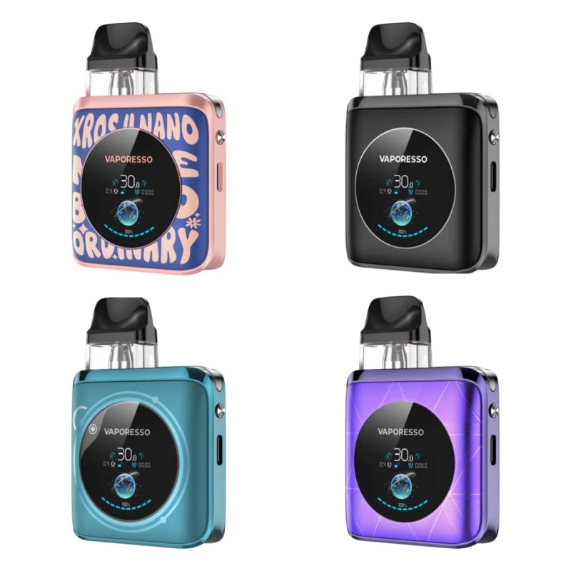 VAPORESSO XROS 4 NANO Vape Pod Kit colours 01