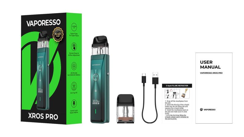 VAPORESSO XROS PRO Vape Pod Kit 7